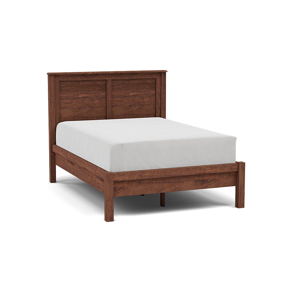 witmer furniture brown full bed package fpk  