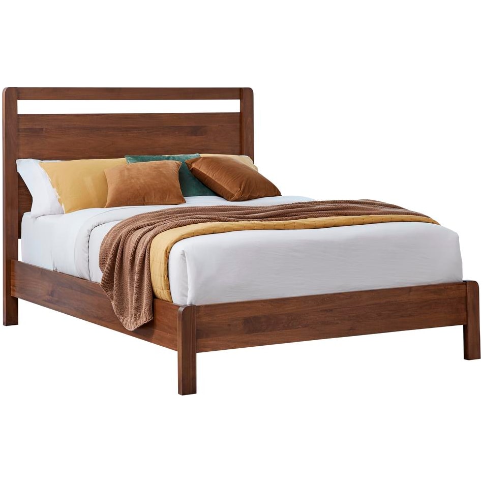 witmer furniture brown full bed package pf  