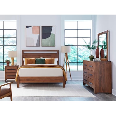 Kalli Panel Bed