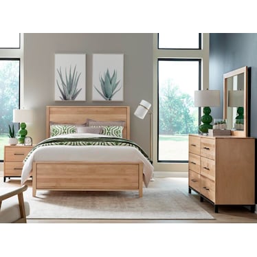 Wakefield Panel Bed