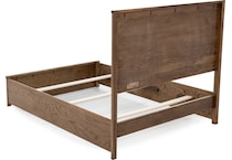 witmer furniture brown full bed package plfp  