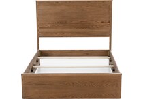 witmer furniture brown full bed package plfp  
