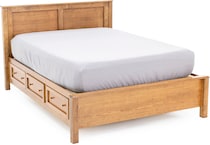 witmer furniture brown full bed package sfp  