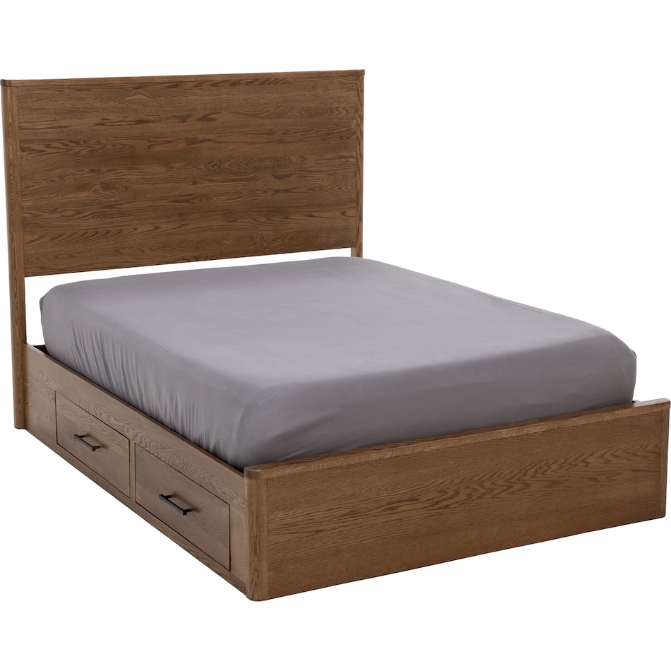 witmer furniture brown full bed package sfp  