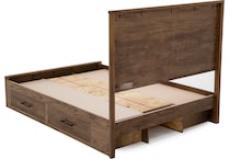 witmer furniture brown full bed package sfp  