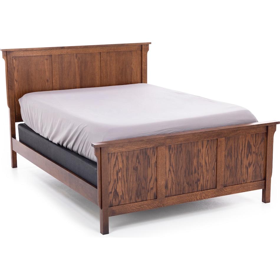 witmer furniture brown full bed package tpk  