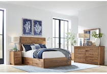 witmer furniture brown full bed package lifestyle image sfp  