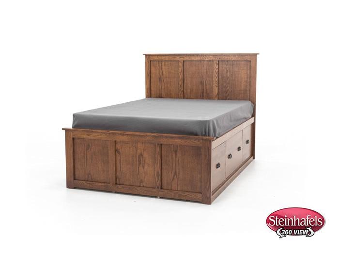 witmer furniture brown king bed package  image kpk  