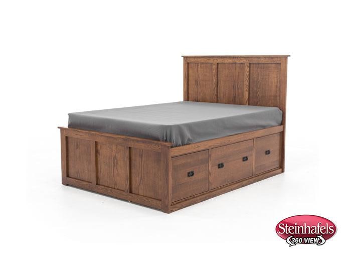 witmer furniture brown king bed package  image kpk  