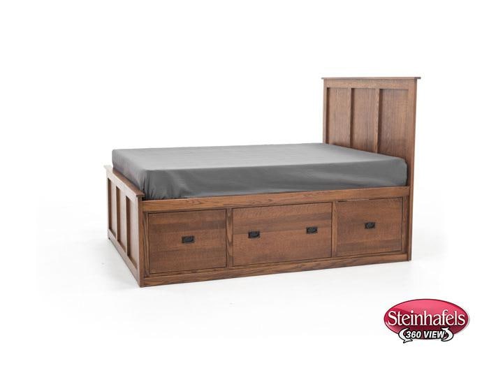 witmer furniture brown king bed package  image kpk  