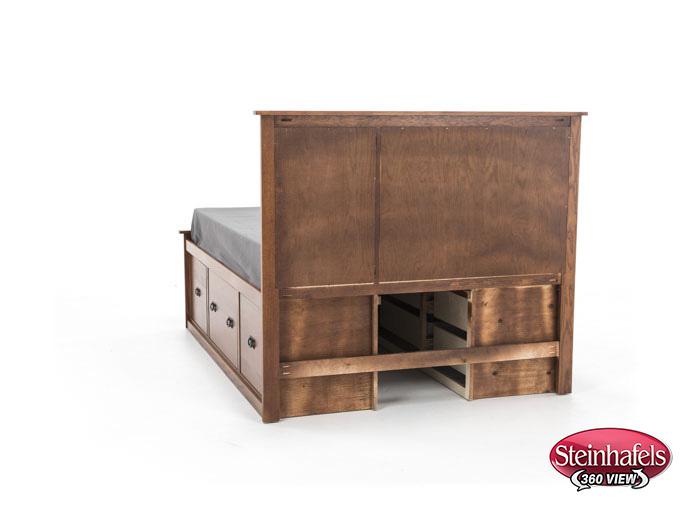 witmer furniture brown king bed package  image kpk  