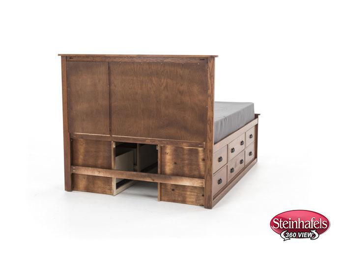 witmer furniture brown king bed package  image kpk  