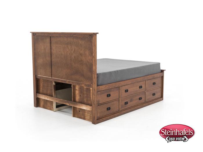 witmer furniture brown king bed package  image kpk  