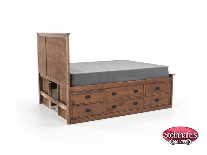 witmer furniture brown king bed package  image kpk  