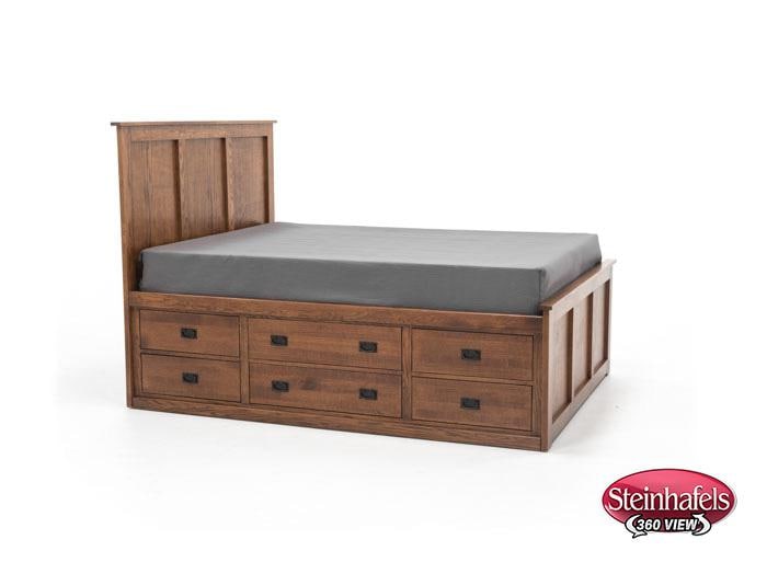 witmer furniture brown king bed package  image kpk  