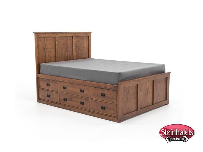 witmer furniture brown king bed package  image kpk  