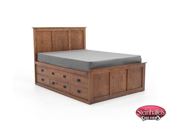 witmer furniture brown king bed package  image kpk  