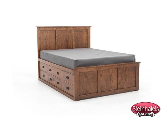 witmer furniture brown king bed package  image kpk  
