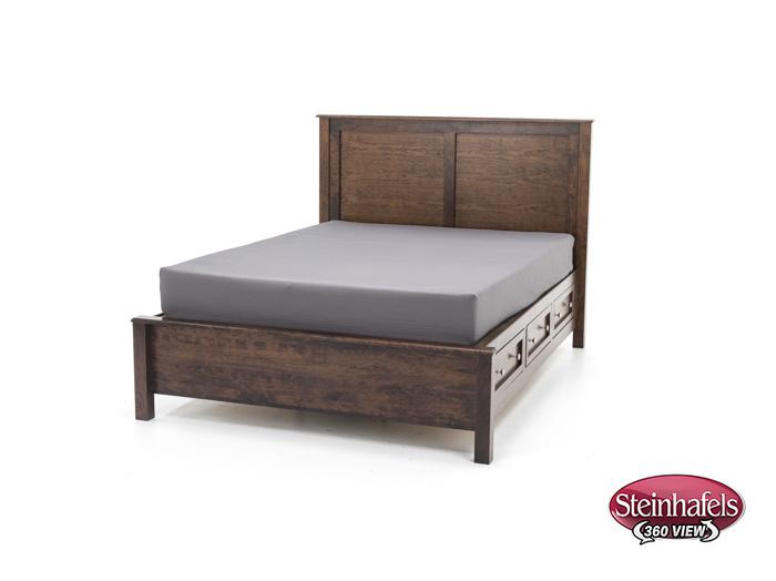 witmer furniture brown king bed package  image kp  