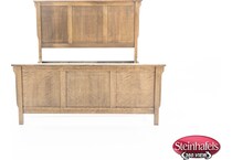 witmer furniture brown king bed package  image pkp  