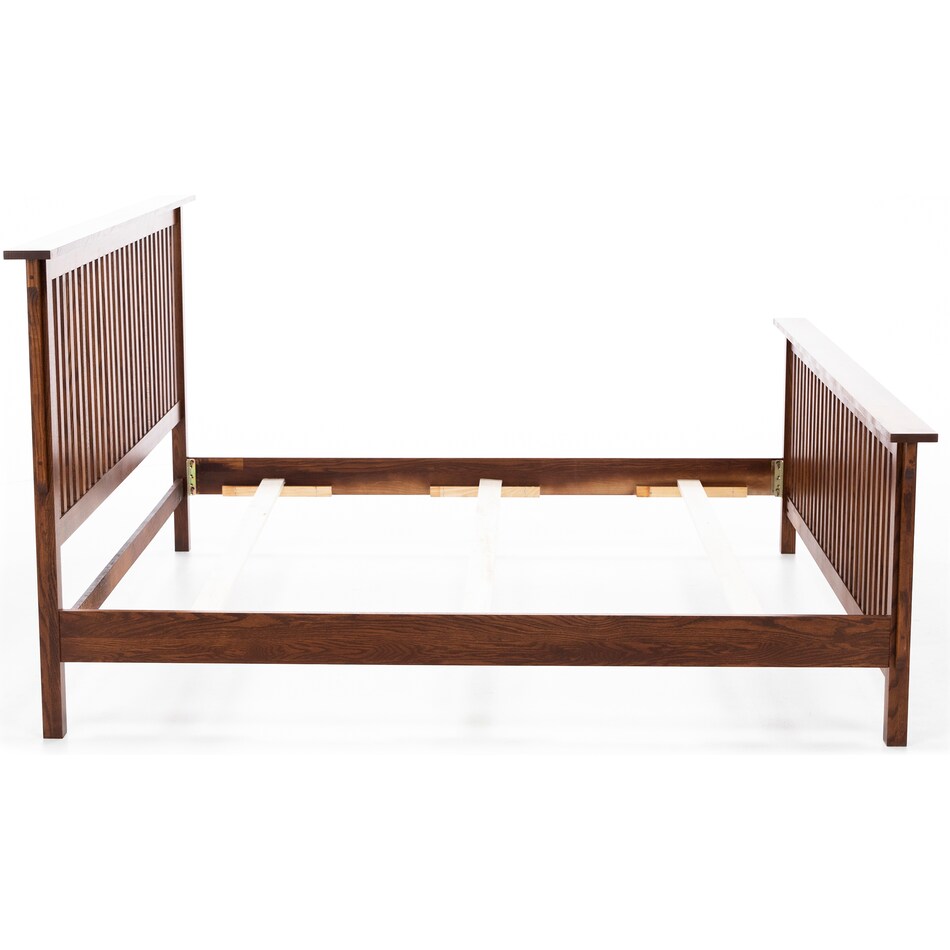 witmer furniture brown king bed package kplf  