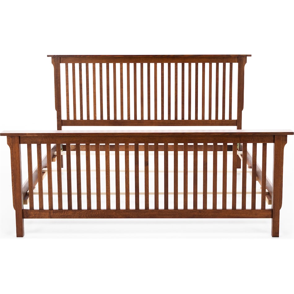 witmer furniture brown king bed package kplf  