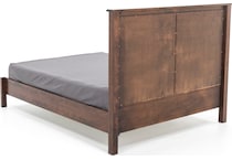 witmer furniture brown king bed package qp  