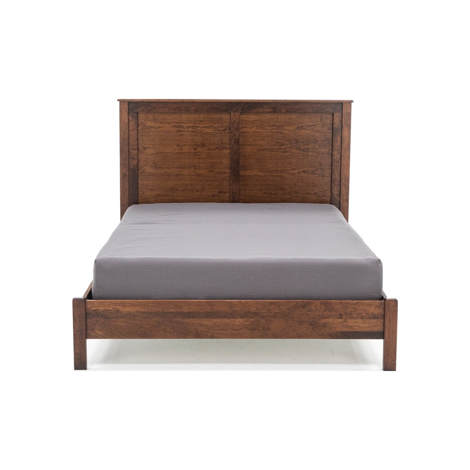 witmer furniture brown king bed package qp  