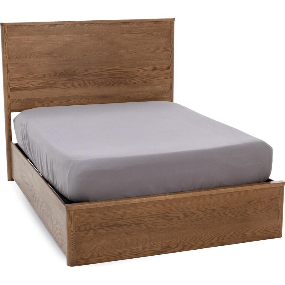 witmer furniture brown king bed package akp  