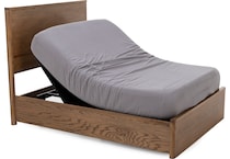 witmer furniture brown king bed package akp  
