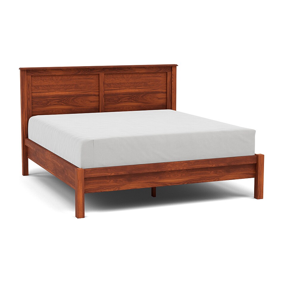 witmer furniture brown king bed package kpk  