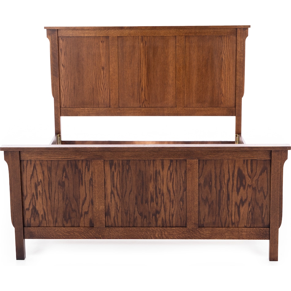 witmer furniture brown king bed package kpk  