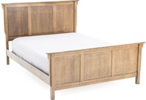 witmer furniture brown king bed package pkp  