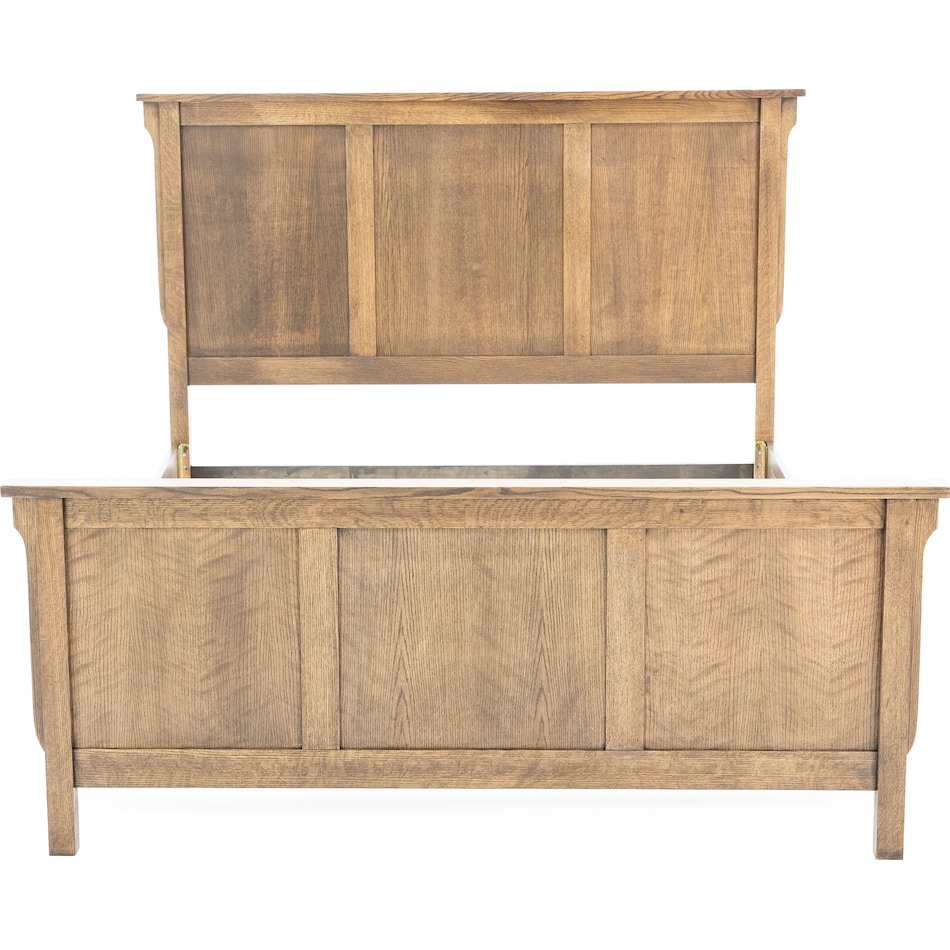 witmer furniture brown king bed package pkp  