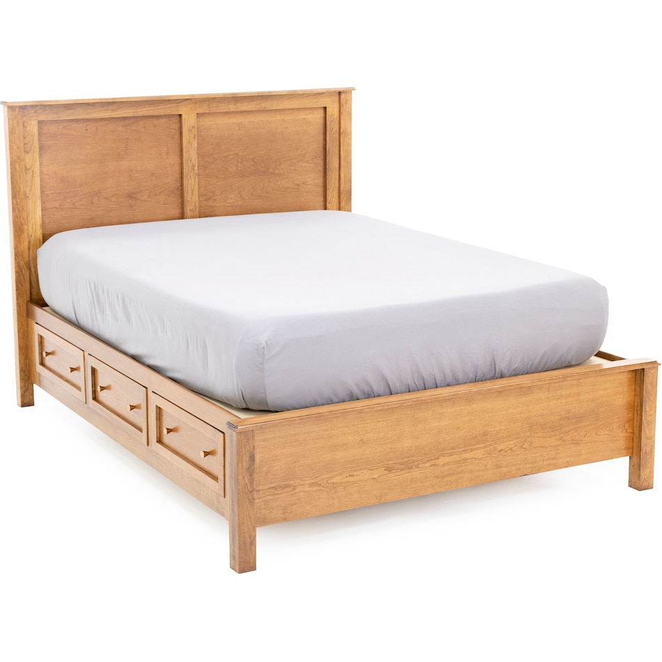 witmer furniture brown king bed package skp  