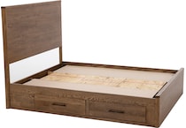 witmer furniture brown king bed package skp  