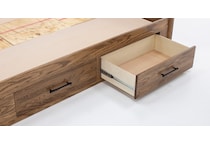 witmer furniture brown king bed package skp  