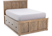 witmer furniture brown king bed package skp  