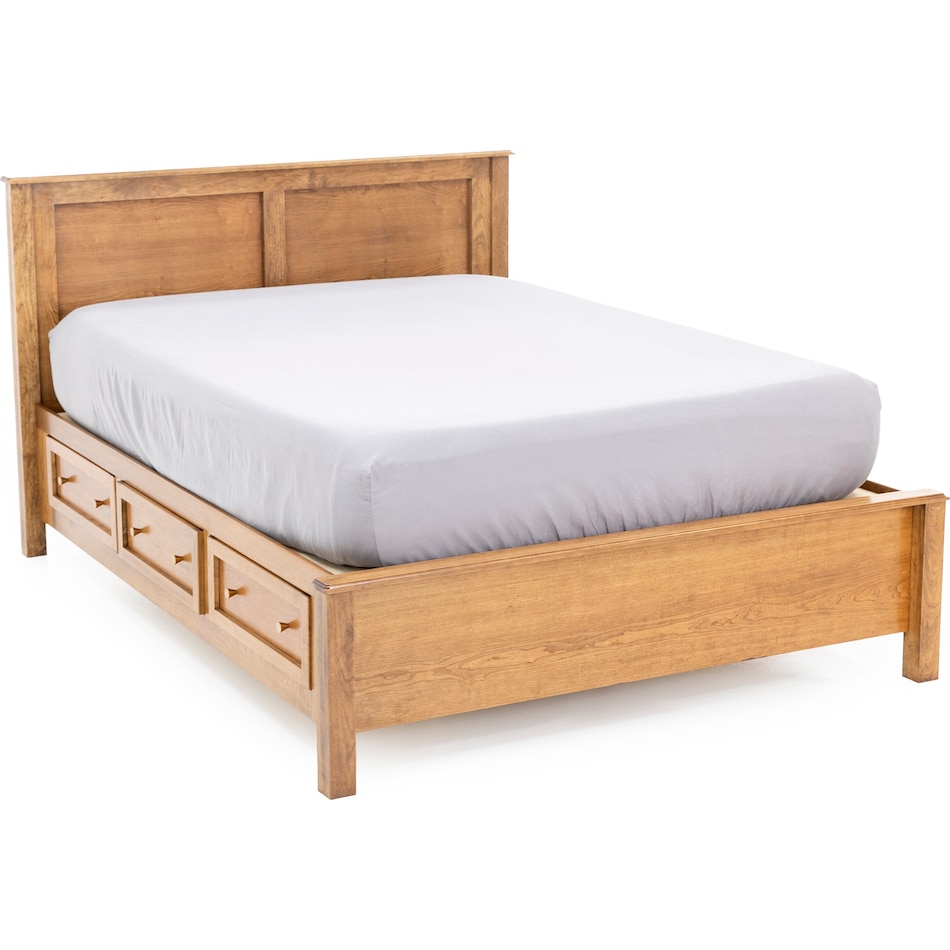 witmer furniture brown king bed package skp  