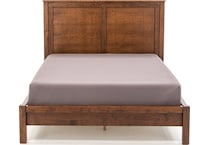 witmer furniture brown king bed package kp  