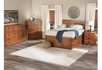 witmer furniture brown king bed package lifestyle image kpk  