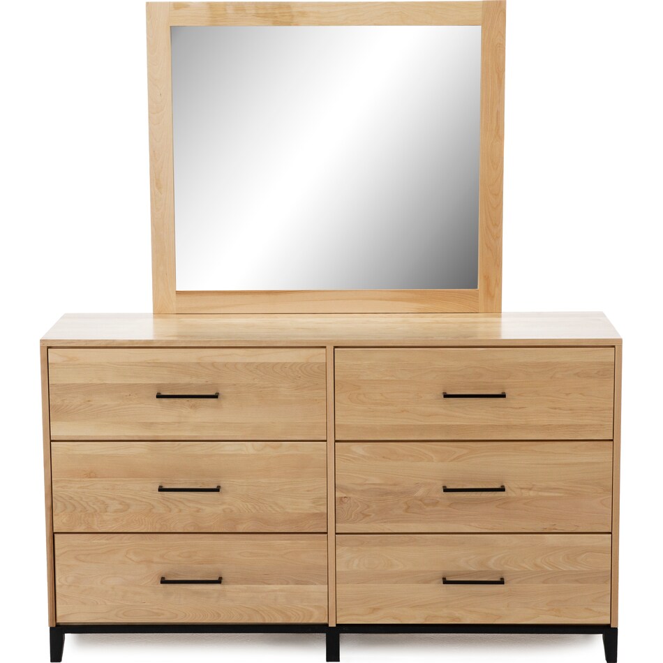 witmer furniture brown mirror   