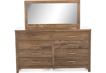 witmer furniture brown mirror   