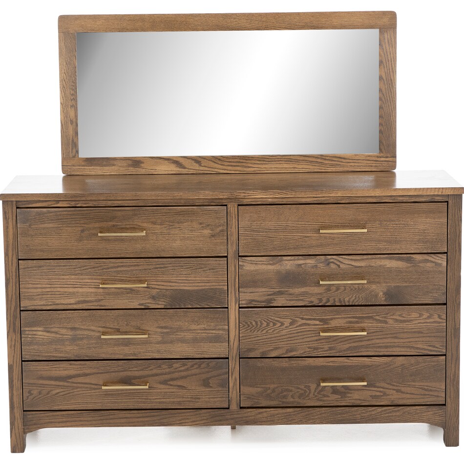 witmer furniture brown mirror   