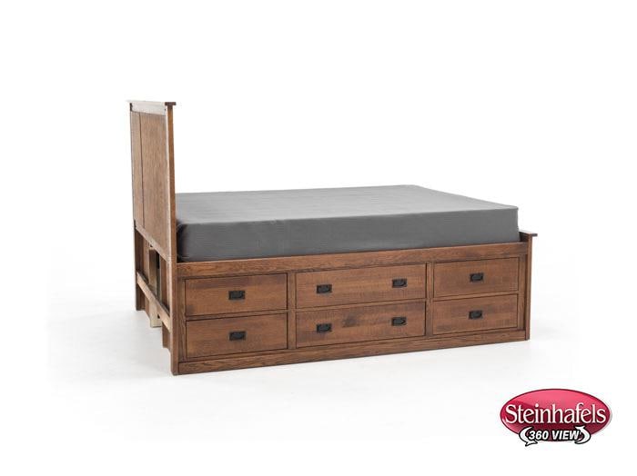 witmer furniture brown queen bed package  image qpk  