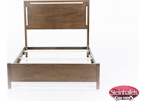 witmer furniture brown queen bed package  image pqp  