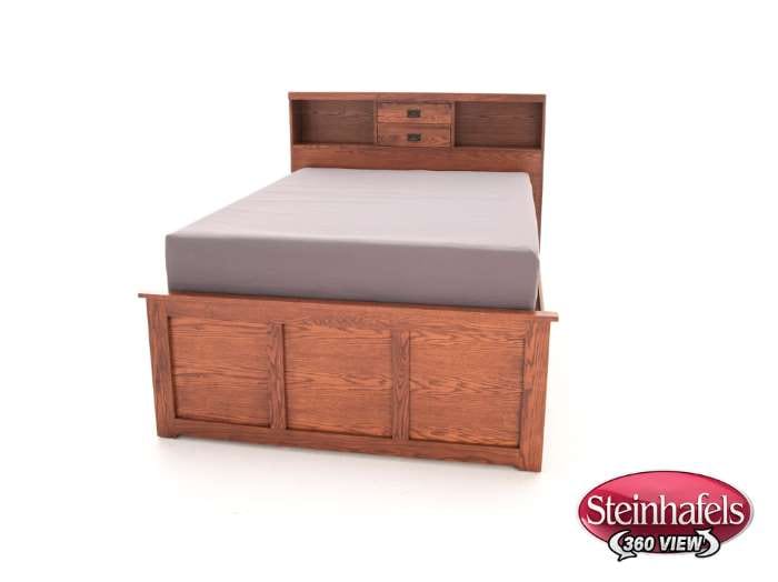 witmer furniture brown queen bed package  image qbs  