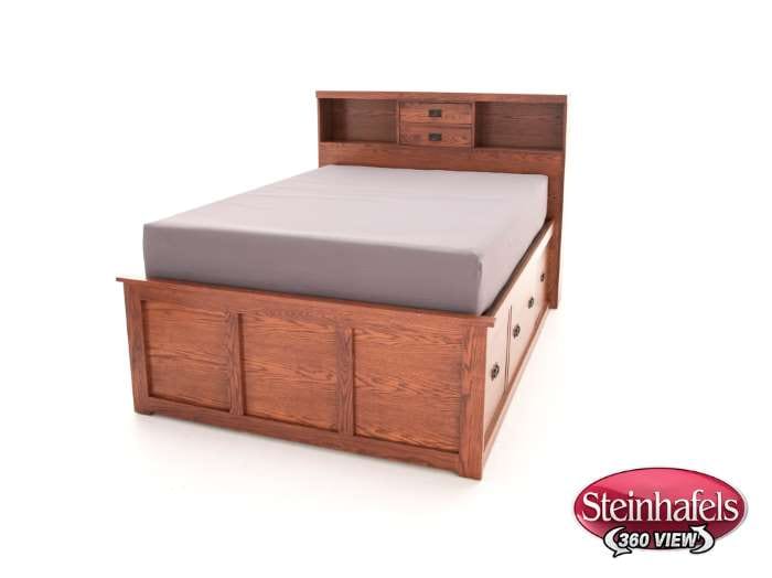witmer furniture brown queen bed package  image qbs  