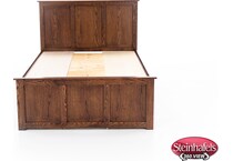witmer furniture brown queen bed package  image qpk  