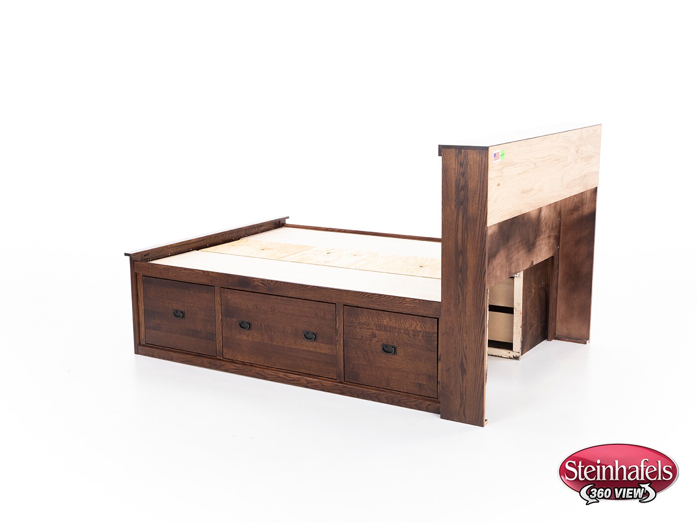 witmer furniture brown queen bed package  image kpk  